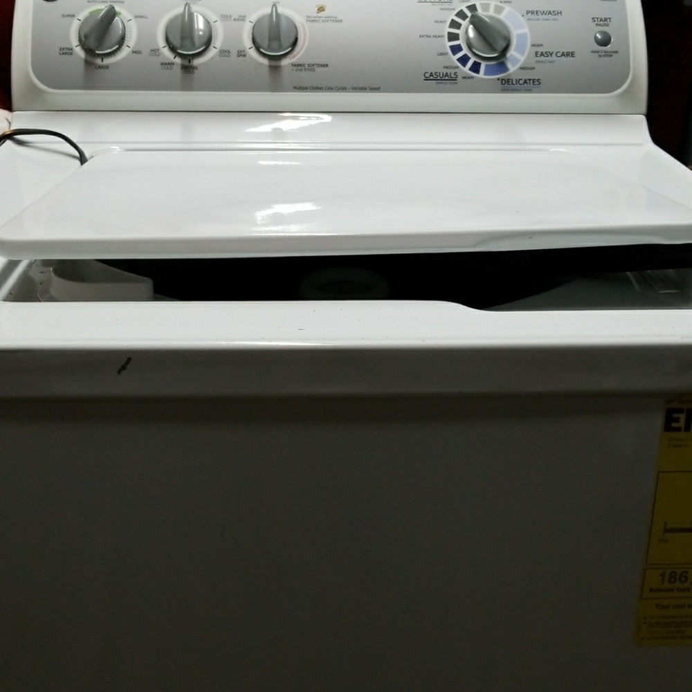 Energy efficient GE washer
